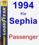 Passenger Wiper Blade for 1994 Kia Sephia - Premium