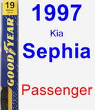 Passenger Wiper Blade for 1997 Kia Sephia - Premium