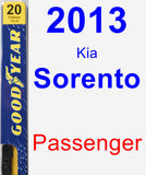 Passenger Wiper Blade for 2013 Kia Sorento - Premium