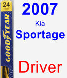 Driver Wiper Blade for 2007 Kia Sportage - Premium