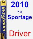 Driver Wiper Blade for 2010 Kia Sportage - Premium