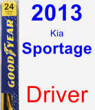 Driver Wiper Blade for 2013 Kia Sportage - Premium