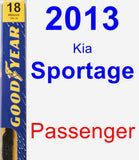 Passenger Wiper Blade for 2013 Kia Sportage - Premium