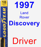 Driver Wiper Blade for 1997 Land Rover Discovery - Premium