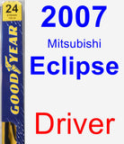 Driver Wiper Blade for 2007 Mitsubishi Eclipse - Premium