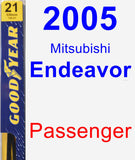 Passenger Wiper Blade for 2005 Mitsubishi Endeavor - Premium