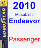 Passenger Wiper Blade for 2010 Mitsubishi Endeavor - Premium