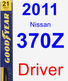 Driver Wiper Blade for 2011 Nissan 370Z - Premium