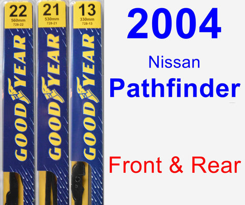 2004 Nissan Pathfinder Wiper Blade by Goodyear Premium