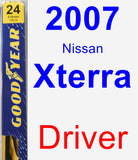 Driver Wiper Blade for 2007 Nissan Xterra - Premium