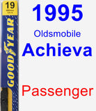 Passenger Wiper Blade for 1995 Oldsmobile Achieva - Premium