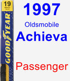 Passenger Wiper Blade for 1997 Oldsmobile Achieva - Premium