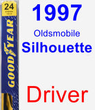 Driver Wiper Blade for 1997 Oldsmobile Silhouette - Premium