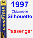 Passenger Wiper Blade for 1997 Oldsmobile Silhouette - Premium