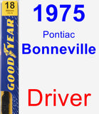 Driver Wiper Blade for 1975 Pontiac Bonneville - Premium