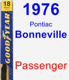 Passenger Wiper Blade for 1976 Pontiac Bonneville - Premium