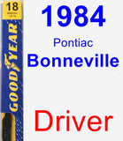 Driver Wiper Blade for 1984 Pontiac Bonneville - Premium