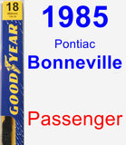 Passenger Wiper Blade for 1985 Pontiac Bonneville - Premium