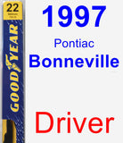 Driver Wiper Blade for 1997 Pontiac Bonneville - Premium