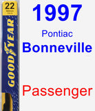 Passenger Wiper Blade for 1997 Pontiac Bonneville - Premium