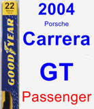 Passenger Wiper Blade for 2004 Porsche Carrera GT - Premium