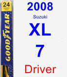 Driver Wiper Blade for 2008 Suzuki XL-7 - Premium