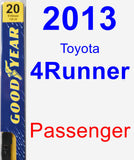 Passenger Wiper Blade for 2013 Toyota 4Runner - Premium