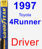 Driver Wiper Blade for 1997 Toyota 4Runner - Premium