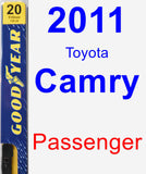 Passenger Wiper Blade for 2011 Toyota Camry - Premium