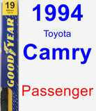 Passenger Wiper Blade for 1994 Toyota Camry - Premium