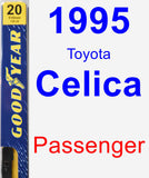 Passenger Wiper Blade for 1995 Toyota Celica - Premium