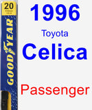 Passenger Wiper Blade for 1996 Toyota Celica - Premium