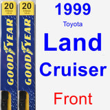 Front Wiper Blade Pack for 1999 Toyota Land Cruiser - Premium