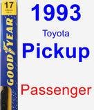 Passenger Wiper Blade for 1993 Toyota Pickup - Premium