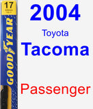 Passenger Wiper Blade for 2004 Toyota Tacoma - Premium