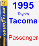 Passenger Wiper Blade for 1995 Toyota Tacoma - Premium