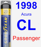 Passenger Wiper Blade for 1998 Acura CL - Assurance