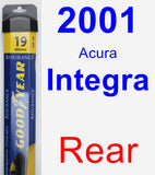 Rear Wiper Blade for 2001 Acura Integra - Assurance