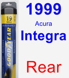 Rear Wiper Blade for 1999 Acura Integra - Assurance
