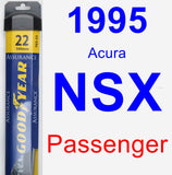 Passenger Wiper Blade for 1995 Acura NSX - Assurance