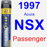 Passenger Wiper Blade for 1997 Acura NSX - Assurance