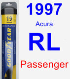 Passenger Wiper Blade for 1997 Acura RL - Assurance
