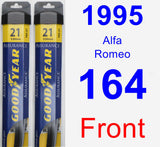 Front Wiper Blade Pack for 1995 Alfa Romeo 164 - Assurance