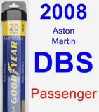 Passenger Wiper Blade for 2008 Aston Martin DBS - Assurance