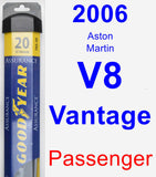 Passenger Wiper Blade for 2006 Aston Martin V8 Vantage - Assurance
