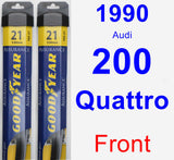 Front Wiper Blade Pack for 1990 Audi 200 Quattro - Assurance