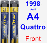Front Wiper Blade Pack for 1998 Audi A4 Quattro - Assurance