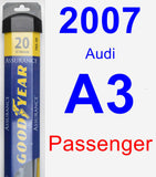 Passenger Wiper Blade for 2007 Audi A3 - Assurance