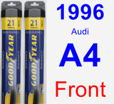 Front Wiper Blade Pack for 1996 Audi A4 - Assurance