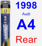 Rear Wiper Blade for 1998 Audi A4 - Assurance